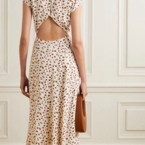 Reformation Gavin Dress in Marion - Size 0 - Picture 2 of 6